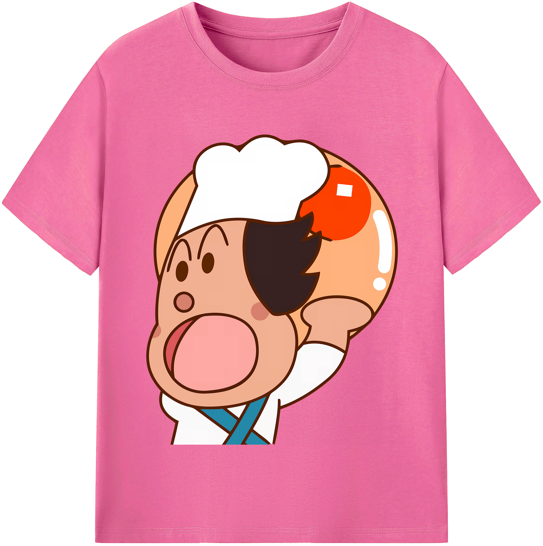 （画像用） アンパンマン Anpanman レディースカジュアルプリントTシャツ（綿100％）